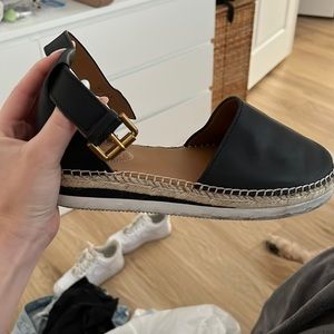 See by Chloe Espadrille Sandal Black - 8